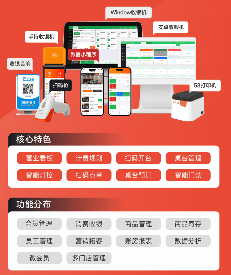 球房系统哪个软件好？