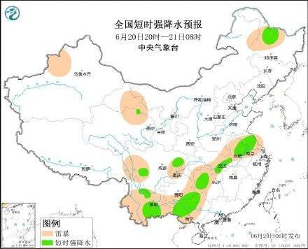 苏皖豫鄂湘等地有强降雨 警惕暴雨后的山洪和地质灾害